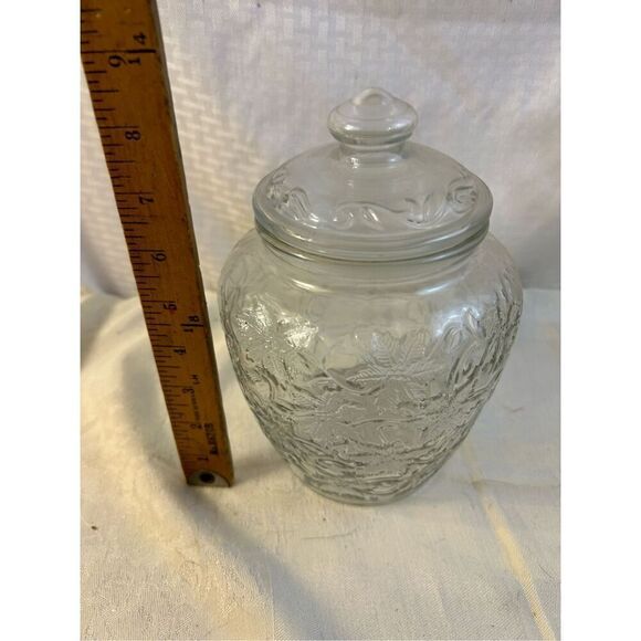 Princess House Fantasia canister with lid retired replacement - Picture 2 of 4